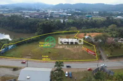 Terreno comercial para alugar no araponguinhas, timbó  por r$ 2.000