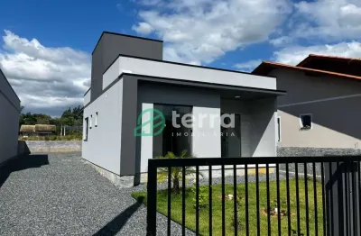 Casa com 2 quartos à venda no warnow, indaial , 74 m2 por r$ 399.000