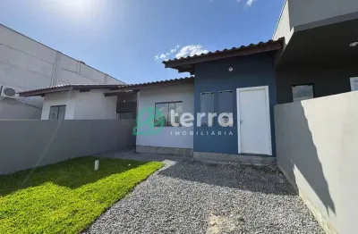 Casa com 2 quartos à venda em benedito, indaial , 54 m2 por r$ 299.000