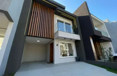 Casa em condomínio para venda em gravataí, jansen, 3 dormitórios, 1 suíte, 3 banheiros, 2 vagas