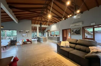 Sítio espetacular com 4 dormitórios à venda, 140000 m²  - pagará - santo amaro da imperatriz/sc