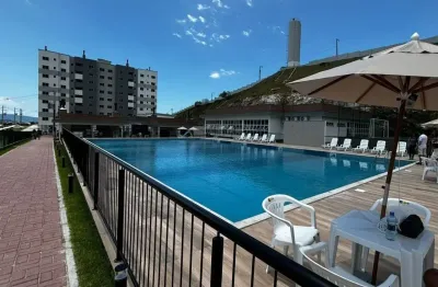 Excelente apartamento novo 01 suítes . bairro cidade universitária pedra branca - palhoça.