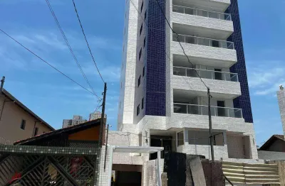 Apartamento com 2 dormitórios à venda, 77 m² por r$ 430.000,00 - vila guilhermina - praia grande/sp