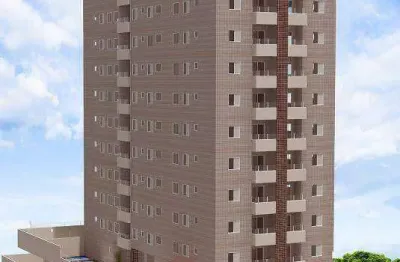 Apartamento com 2 dormitórios à venda, 52 m² por r$ 352.280,00 - vila caiçara - praia grande/sp