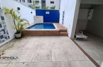 Sobrado com 3 dormitórios à venda, 98 m² por R$ 610.000,00 - Aviação - Praia Grande/SP