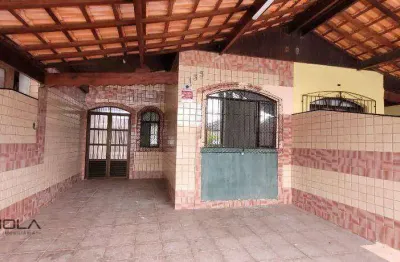 Casa com 2 dormitórios à venda, 112 m² por r$ 435.000,00 - jardim imperador - praia grande/sp