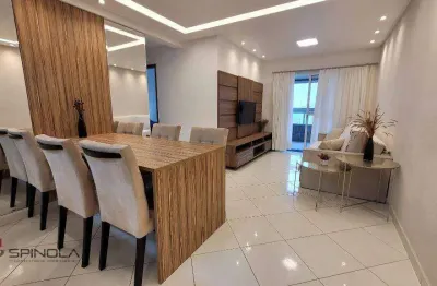Apartamento com 2 dormitórios à venda, 83 m² por r$ 595.000,00 - ocian - praia grande/sp