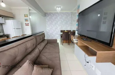 Apartamento com 2 dormitórios à venda, 70 m² por r$ 480.000,00 - jardim imperador - praia grande/sp