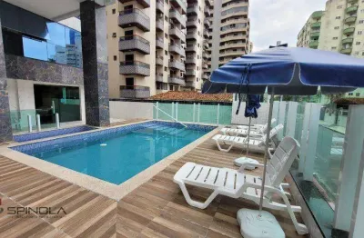 Apartamento com 2 dormitórios à venda, 69 m² por r$ 460.000,00 - tupi - praia grande/sp