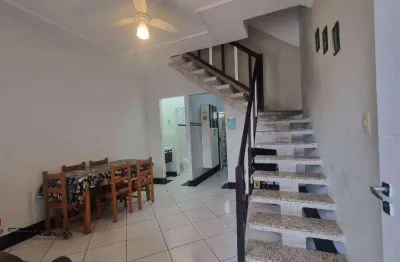 Sobrado com 2 dormitórios à venda, 76 m² por r$ 380.000,00 - vilamar - praia grande/sp
