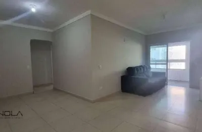 Apartamento com 3 dormitórios à venda, 130 m² por r$ 690.000,00 - vila caiçara - praia grande/sp