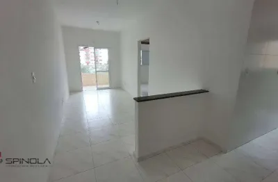 Apartamento com 2 dormitórios à venda, 52 m² por r$ 375.000,00 - vila caiçara - praia grande/sp
