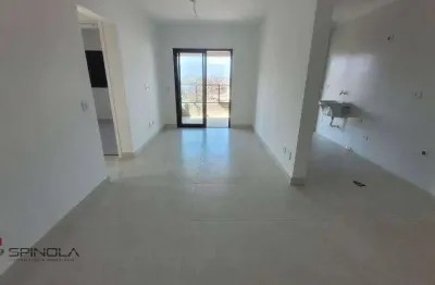 Apartamento com 2 dormitórios à venda, 69 m² por r$ 518.000,00 - maracanã - praia grande/sp