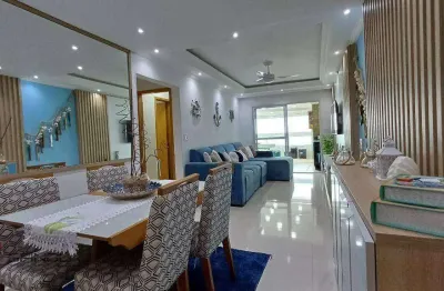 Apartamento com 2 dormitórios à venda, 100 m² por r$ 750.000,00 - jardim real - praia grande/sp