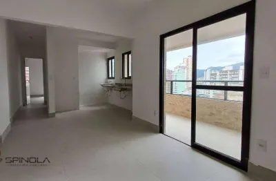 Apartamento com 1 dormitório à venda, 57 m² por r$ 447.096,00 - vila caiçara - praia grande/sp