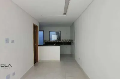 Sobrado com 2 dormitórios à venda, 60 m² por r$ 405.000,00 - maracanã - praia grande/sp