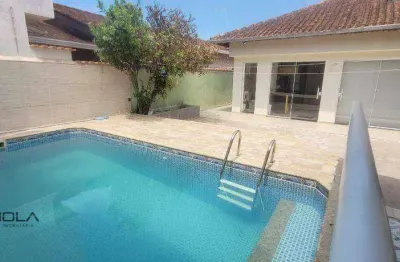 Casa com 2 dormitórios à venda, 77 m² por r$ 680.000,00 - real - praia grande/sp