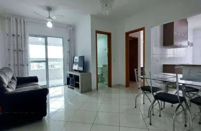 Apartamento com 1 dormitório à venda, 53 m² por r$ 355.000,00 - aviação - praia grande/sp