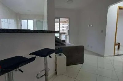 Apartamento com 1 dormitório à venda, 60 m² por r$ 385.000,00 - aviação - praia grande/sp