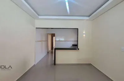 Casa com 2 dormitórios à venda, 110 m² por r$ 585.000,00 - maracanã - praia grande/sp