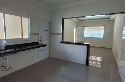 Casa com 2 dormitórios à venda, 110 m² por r$ 585.000,00 - maracanã - praia grande/sp