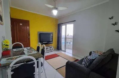 Apartamento com 1 dormitório à venda, 52 m² por r$ 352.000,00 - tupi - praia grande/sp