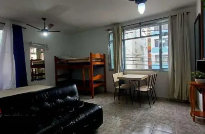 Kitnet com 1 dormitório à venda, 44 m² por r$ 230.000,00 - tupi - praia grande/sp