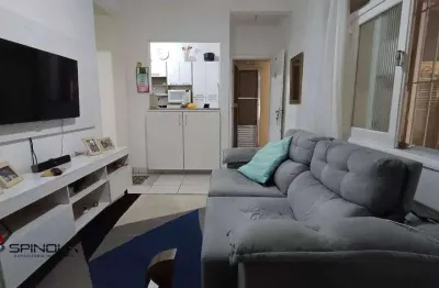 Apartamento com 1 dormitório à venda, 43 m² por r$ 240.000,00 - tupi - praia grande/sp