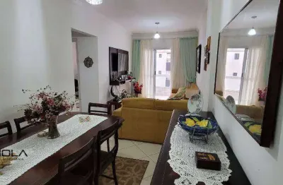 Apartamento com 2 dormitórios à venda, 79 m² por r$ 460.000,00 - vila caiçara - praia grande/sp