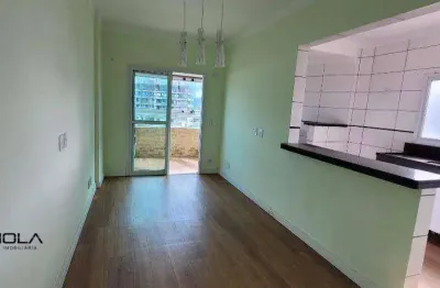 Apartamento com 1 dormitório à venda, 53 m² por r$ 340.000,00 - vila caiçara - praia grande/sp