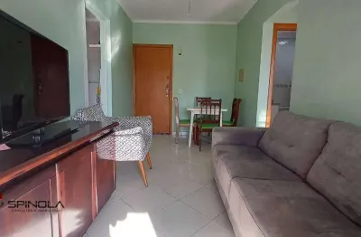 Apartamento com 1 dormitório à venda, 45 m² por r$ 340.000,00 - aviação - praia grande/sp