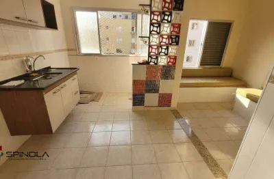 Apartamento com 1 dormitório à venda, 39 m² por r$ 230.000,00 - vila caiçara - praia grande/sp