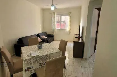 Apartamento com 1 dormitório à venda, 55 m² por r$ 255.000,00 - boqueirão - praia grande/sp