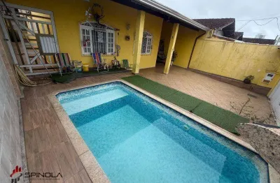 Casa com 3 dormitórios à venda, 136 m² por r$ 990.000,00 - jardim imperador - praia grande/sp
