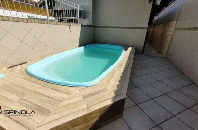 Casa com 3 dormitórios à venda, 112 m² por r$ 635.000,00 - tupi - praia grande/sp