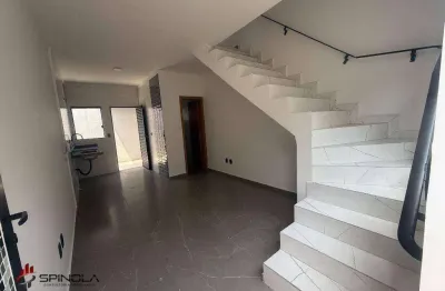 Sobrado com 2 dormitórios à venda, 57 m² por r$ 360.000,00 - mirim - praia grande/sp