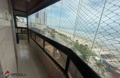 Apartamento com 3 dormitórios à venda, 110 m² por r$ 820.000,00 - caiçara - praia grande/sp