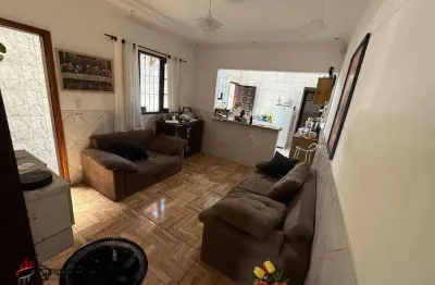 Casa com 2 dormitórios à venda, 125 m² por r$ 360.000,00 - jardim imperador - praia grande/sp