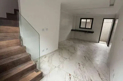 Sobrado com 2 dormitórios à venda, 54 m² por r$ 330.000,00 - maracana - praia grande/sp