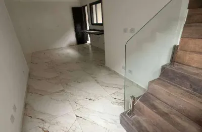 Sobrado com 2 dormitórios à venda, 54 m² por r$ 355.000,00 - maracana - praia grande/sp