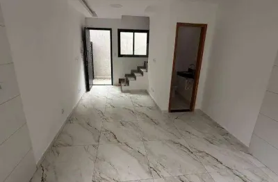 Sobrado com 2 dormitórios à venda, 54 m² por r$ 345.000,00 - maracanã - praia grande/sp