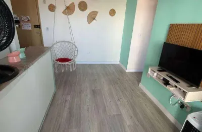 Apartamento com 1 dormitório à venda, 43 m² por r$ 320.000,00 - caiçara - praia grande/sp