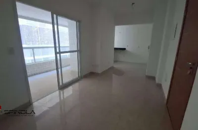 Apartamento com 1 dormitório à venda, 50 m² por r$ 380.000,00 - caiçara - praia grande/sp
