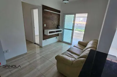 Apartamento com 2 dormitórios à venda, 75 m² por r$ 460.000,00 - caiçara - praia grande/sp