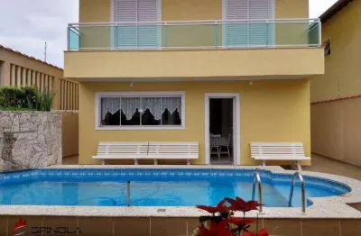 Casa com 4 dormitórios à venda, 232 m² por r$ 1.300.000,00 - balneário flórida - praia grande/sp