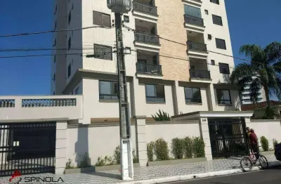 Apartamento com 2 dormitórios à venda, 59 m² por r$ 350.000,00 - vila caiçara - praia grande/sp