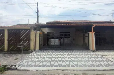 Sobrado com 3 dormitórios à venda, 161 m² por r$ 530.000,00 - balneário flórida - praia grande/sp