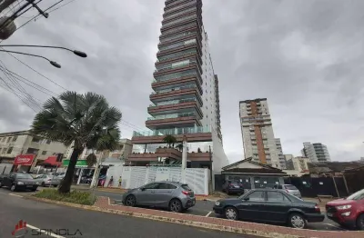 Apartamento com 3 dormitórios à venda, 110 m² por r$ 720.000,00 - vila caiçara - praia grande/sp