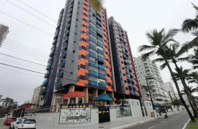 Apartamento com 3 dormitórios à venda, 117 m² por r$ 550.000,00 - vila caiçara - praia grande/sp
