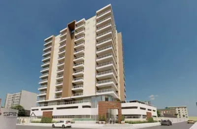 Apartamento com 1 dormitório à venda, 55 m² por r$ 305.000,00 - vila caiçara - praia grande/sp